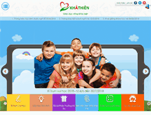 Tablet Screenshot of khathien.com